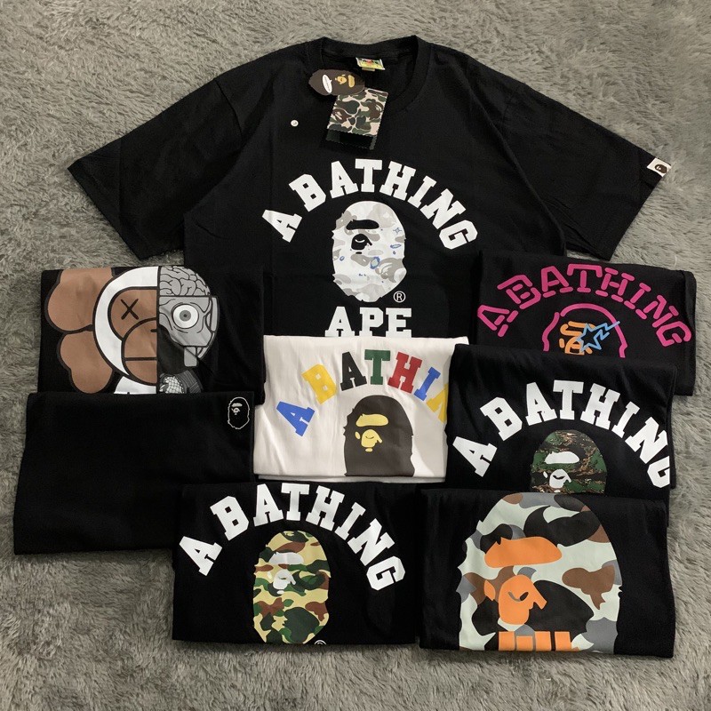 KAOS BAPE BATHING APE FULLTAG &amp; LEBEL