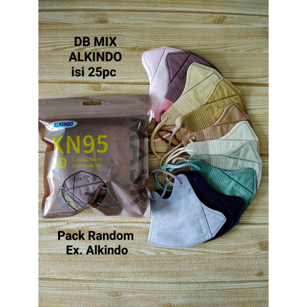 MIX WARNA Duckbill ALKINDO ECER ISI 25PC