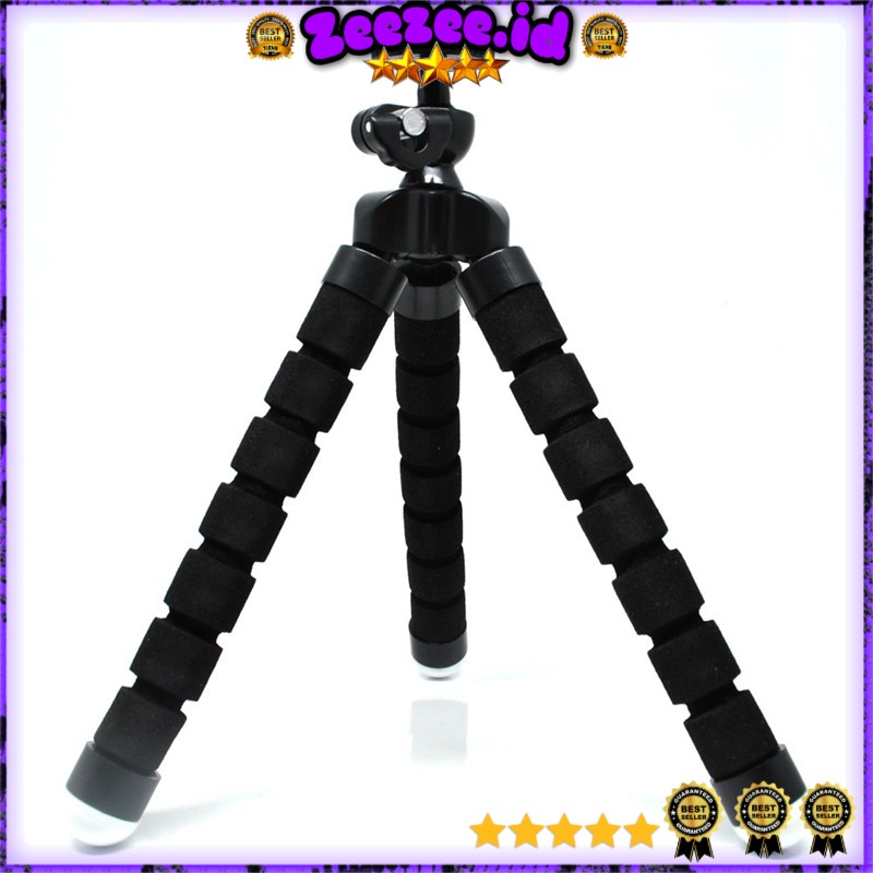 Tripod Mini unik Spider Flexible - Black i1406