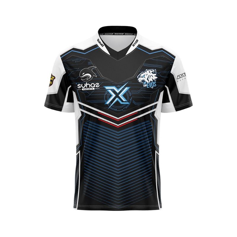 JERSEY EVOS SUHAZ TERBARU 2021 BAJU GAMING MOBI LEGEND Free Fire PUBG FREE NICKANAME