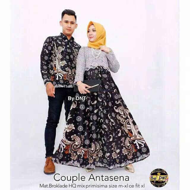 Couple Batik Brokat Antasena