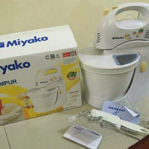 Stand Mixer Miyako HM 625 5 Kecepatan Garansi Resmi ORIGINAL NEW PROMO