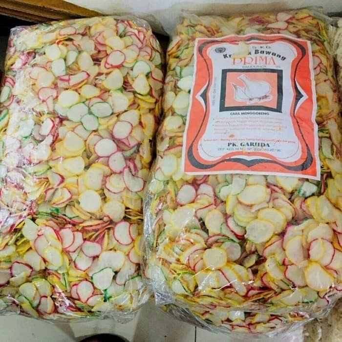 

TERBARU KERUPUK BAWANG CAP PRIMA - 500 gr