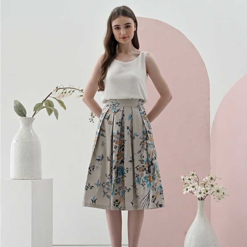 ROK BATIK - Rok Midi - 165AZ