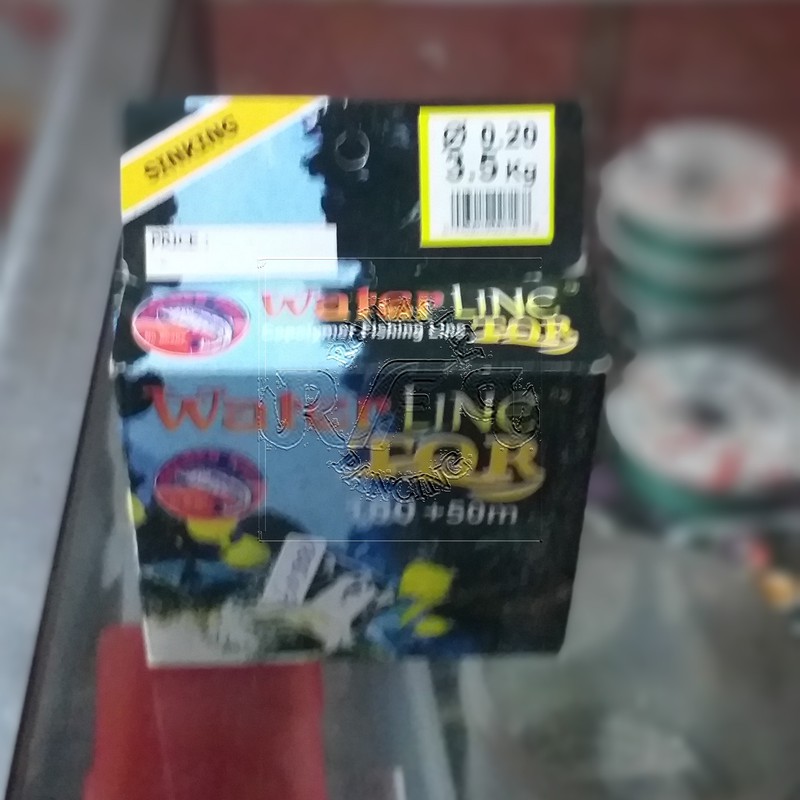 Tali Senar Pancing Golden Fish Water Line Tor 150m Dia 0.20mm 3.5Kg