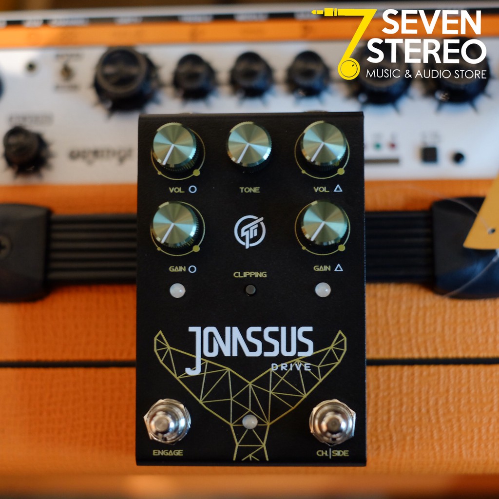 GFI System Jonassus Drive Dual Channel Overdrive Pedal