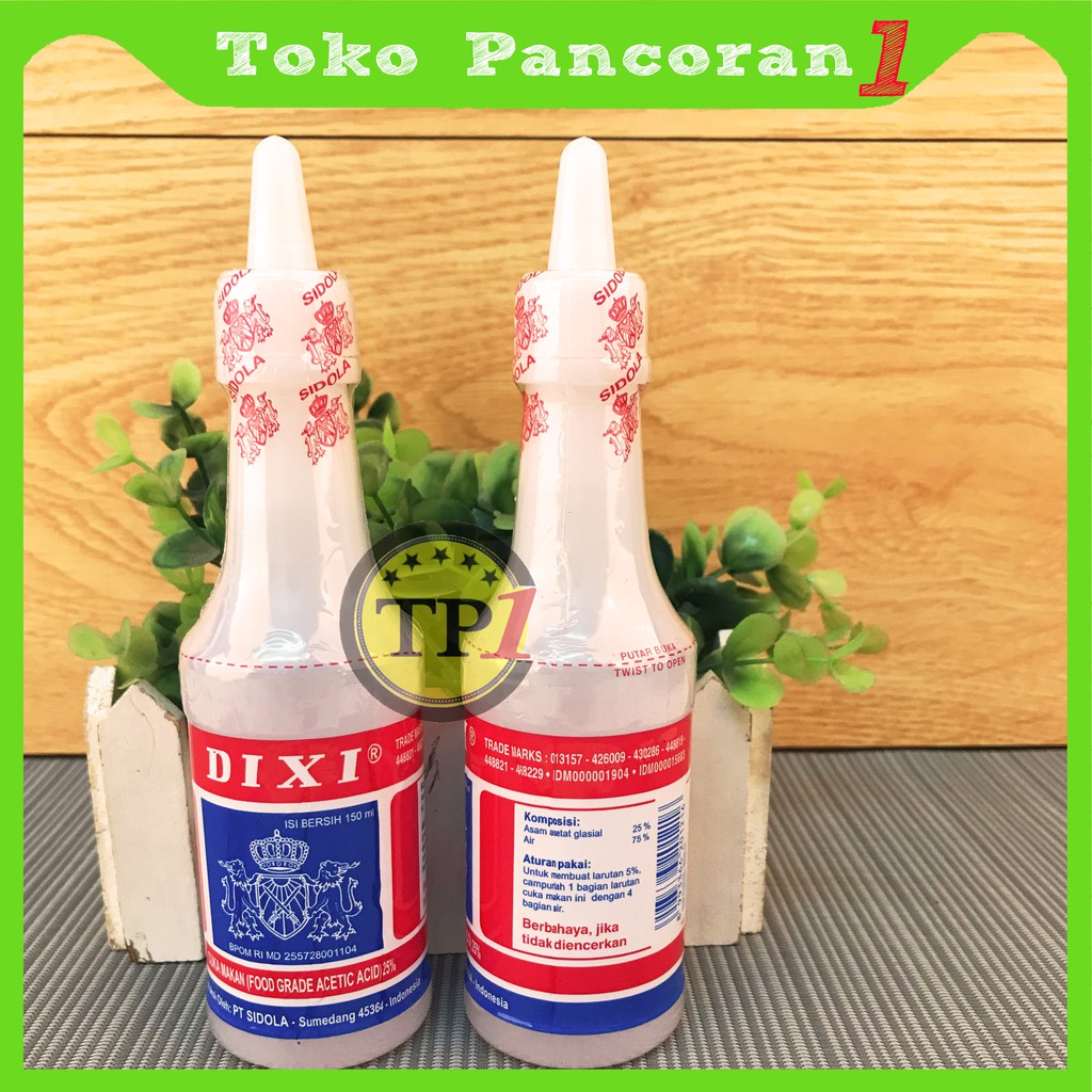 Cuka Dapur Dixi 150 ml / Cuka Masak / cuka putih / White Vinegar