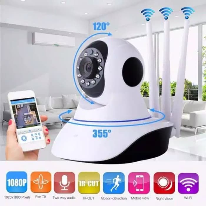 KAMERA CCTV WIFI CAMERA MINI TERSEMBUNYI PENGINTAI KECIL JARAK JAUH SPY SPYCAM IP HIDDEN CAMERA WIRELESS PENGINTIP PENGAWAS FULL HD 1080 JS04