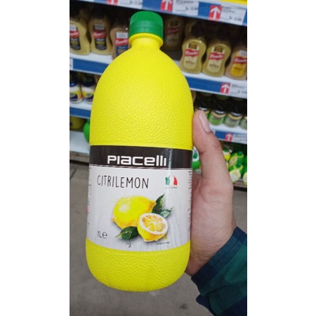 

Piacelli Lemon Juice 1 liter / Piacelli Lemon 1000ml