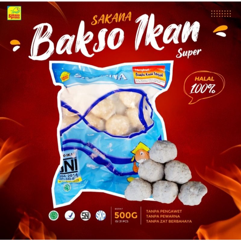 

sakana bakso ikan super 500gr