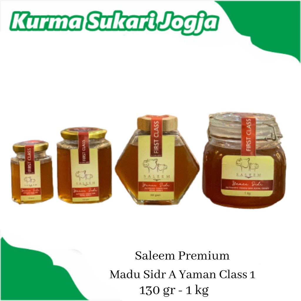 

Madu Saleem Premium Sidr Yaman Asli Original 500gr