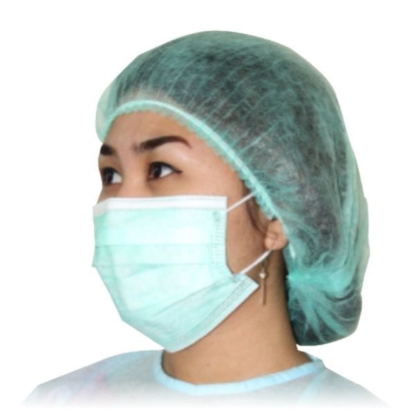 Nurse Cap Non Woven Safelock / Hair Net Topi Perawat Penutup Kepala