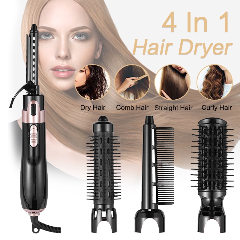 Origional 4 In1 Hair Curler Pengeriting Rambut  Women Hair Dryer and Styler Straight