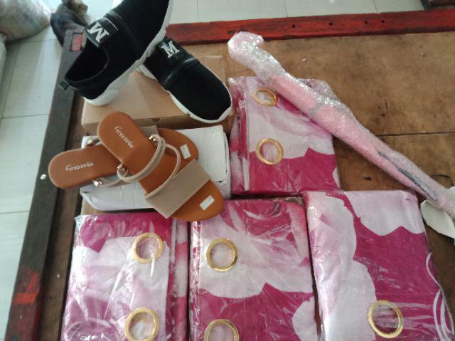 Murah! Payung Anak Lucu Berkuping + Pluit (warna Baby Pink)