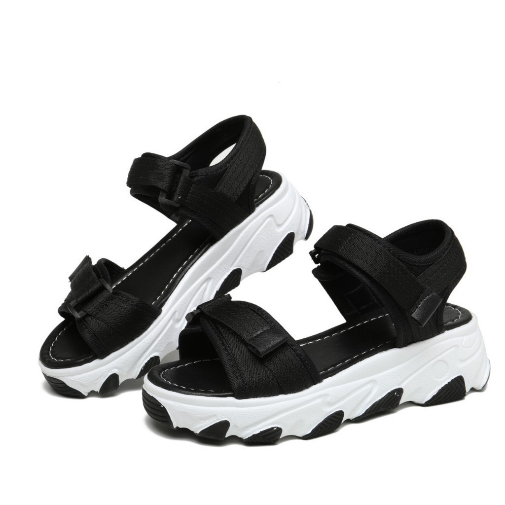 Sandal Tali Wanita Velcro Mountain Gunung Terbaru Korea Sandal Tali Wanita Velcro Mountain Gunung Terbaru Korea