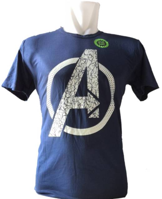 Kaos Baju Avengers Glow in the dark Superhero Tshirt Big Size Jumbo M-XXXL Import COD Avenger