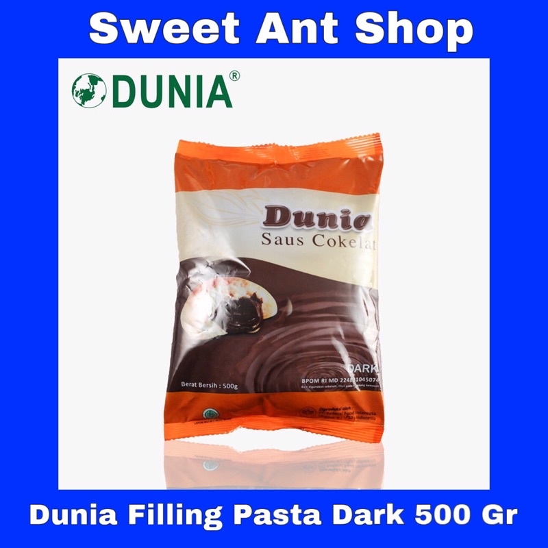 Dunia Filling Pasta Dark 500 Gr