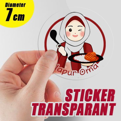 

Stiker Label Transparant Bening |D: 7 (24 pc)