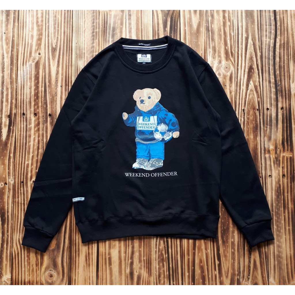 JAKET SWEATER CREWNECK HPNS PRISON BEAR UNISEX PREMIUM QUALITY