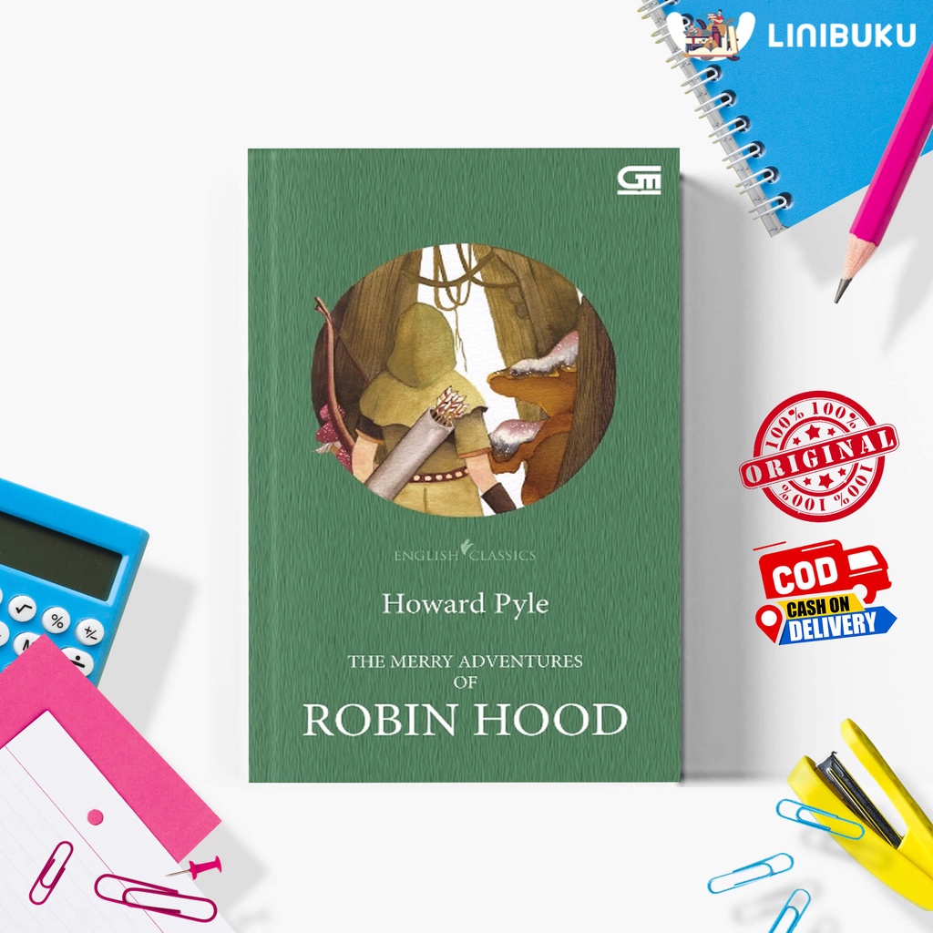 Buku English Classics: The Merry Adventures of Robin Hood karya Howard Pyle