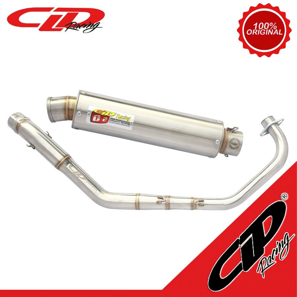 Knalpot CLD C2 Bulat CBR 150 CLD Racing