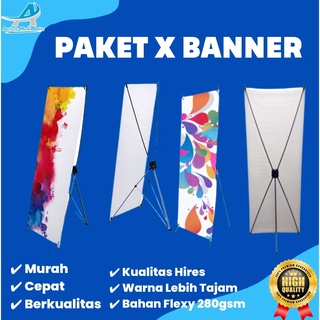 Jual Paket X Banner Murah (X Banner Termasuk Rangka Penyangga) X Banner ...