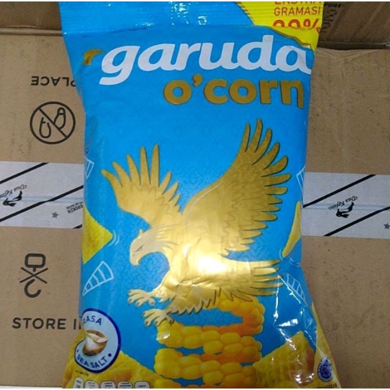 

Garuda o'corn sea salt 80 + 16 gram - snack jagung