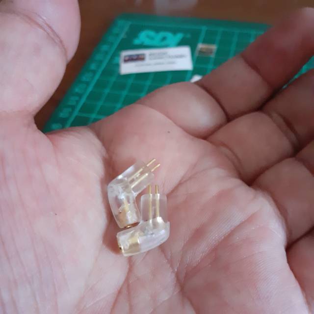 Mmcx to 2pin converter L shape