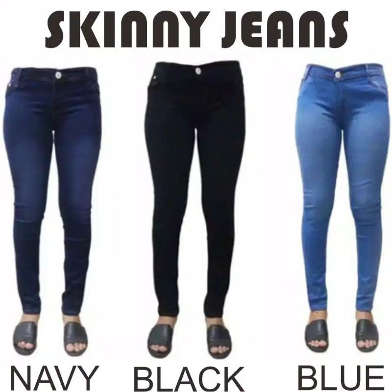 KIRANAOFFICIAL - ( COD ) SKINNY JEANS celana jeans wanita casual  ( B21 )