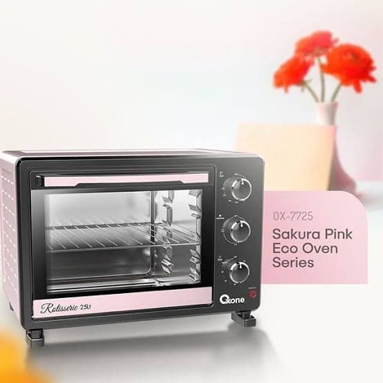 Oxone OX-7725 Sakura Oven Eco Series 25 Liter Pink