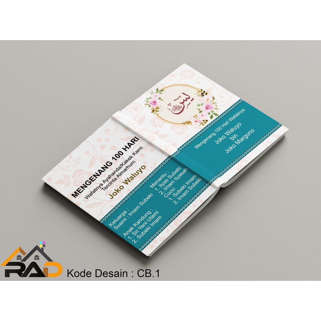 BUKU YASIN 141 HAL + FOTO FREE TASBIH