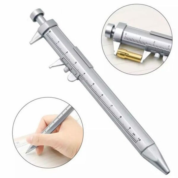 

Penggaris Pen Ukur Sigmat Multifungsi 2in1 Ukur Meteran Garisan Sketmat Pulpen Pena Jangka Sorong Vernier Caliper Pengukur Measuring Tool Scale Ruler