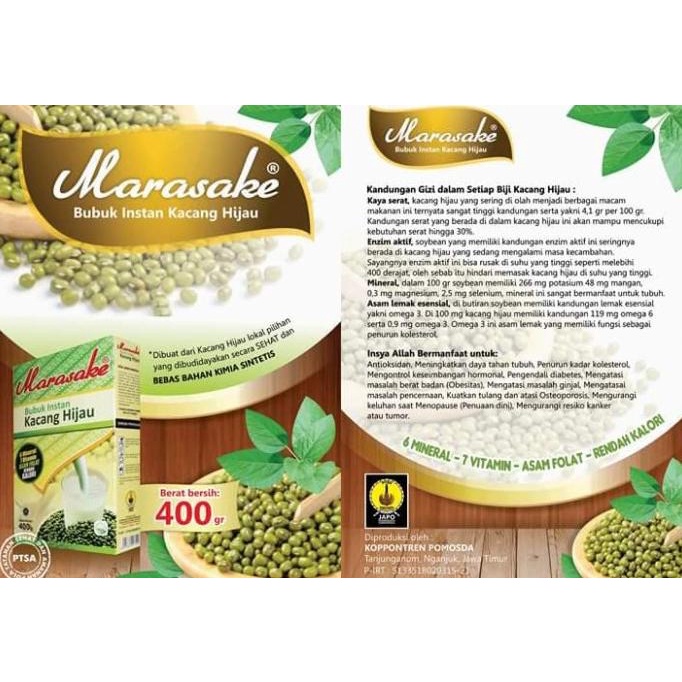 

Bubuk Instan Kacang Hijau Marasake