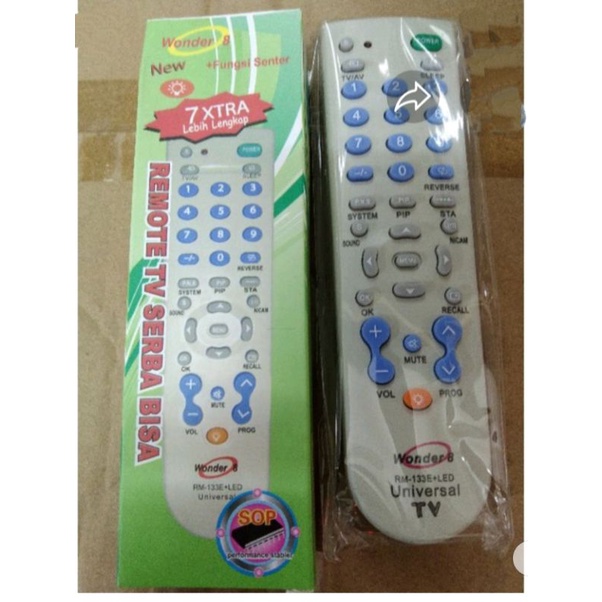 remot TV universal tabung Chunghe rm 133e+led