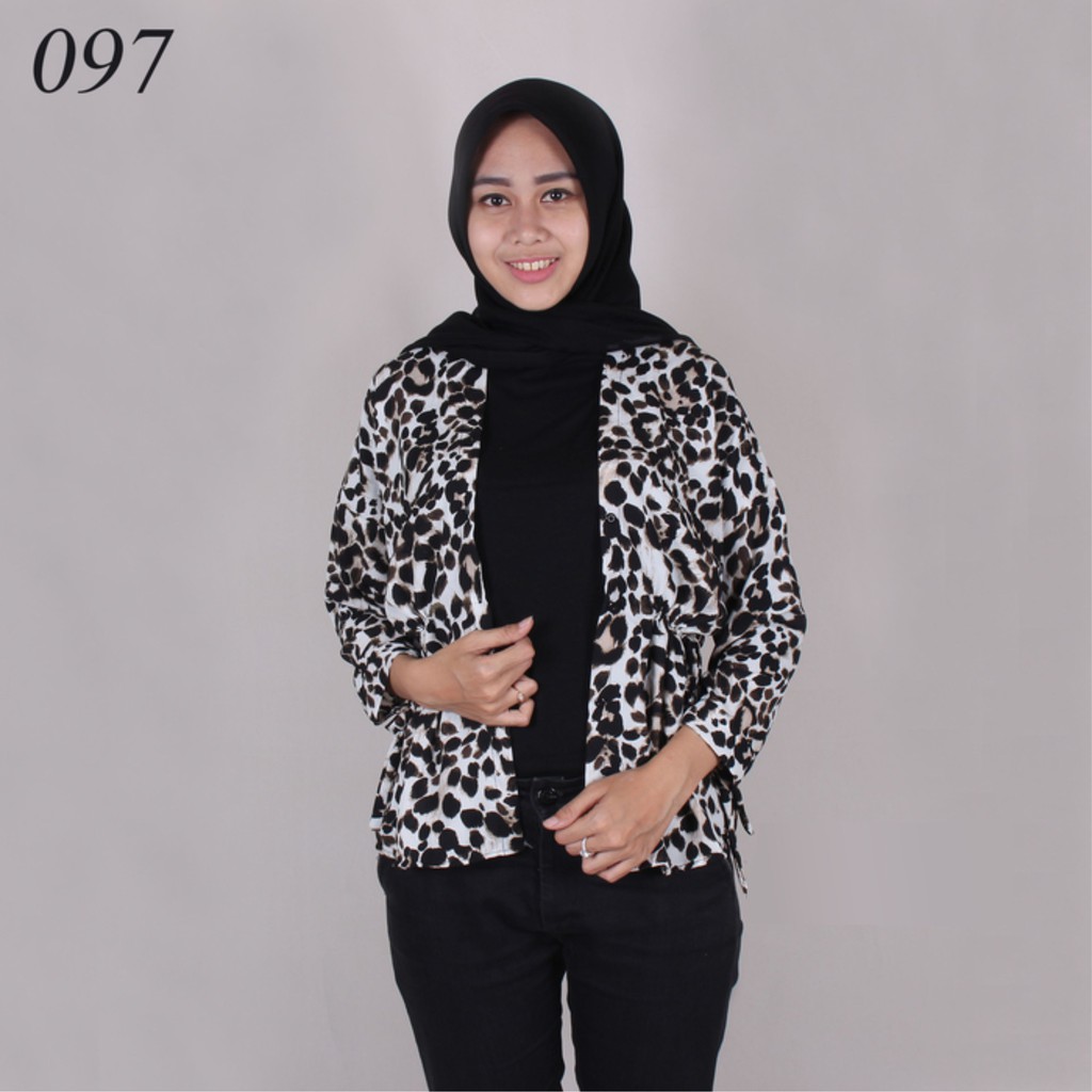 Kemeja Kerja Wanita Casual Lengan Panjang | Baju Kantor