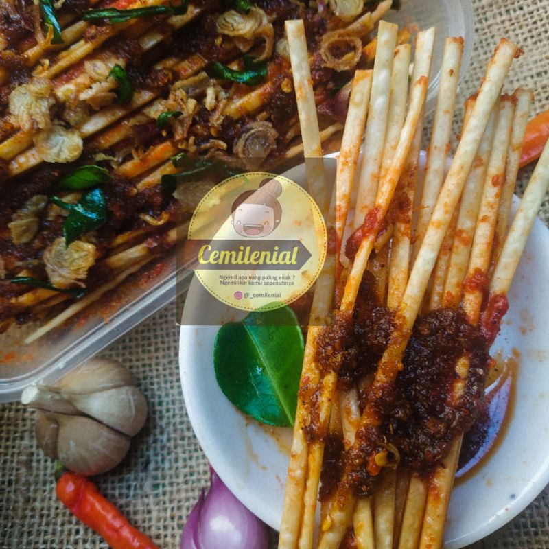 

[750ml] MIE LIDI BESAR GEPENG PEDAS DAUN JERUK EXTRA BAWANG GORENG