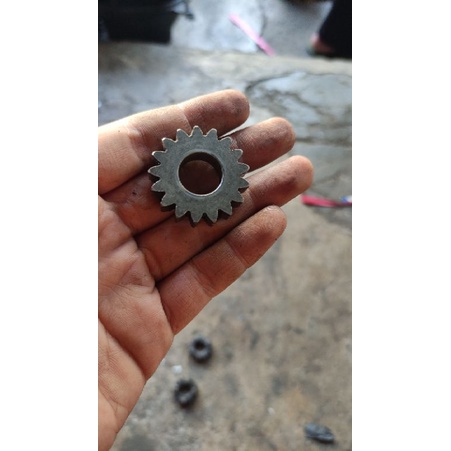 gear rasio gigi 2 17t jupiter z vega crypton original copotan motor