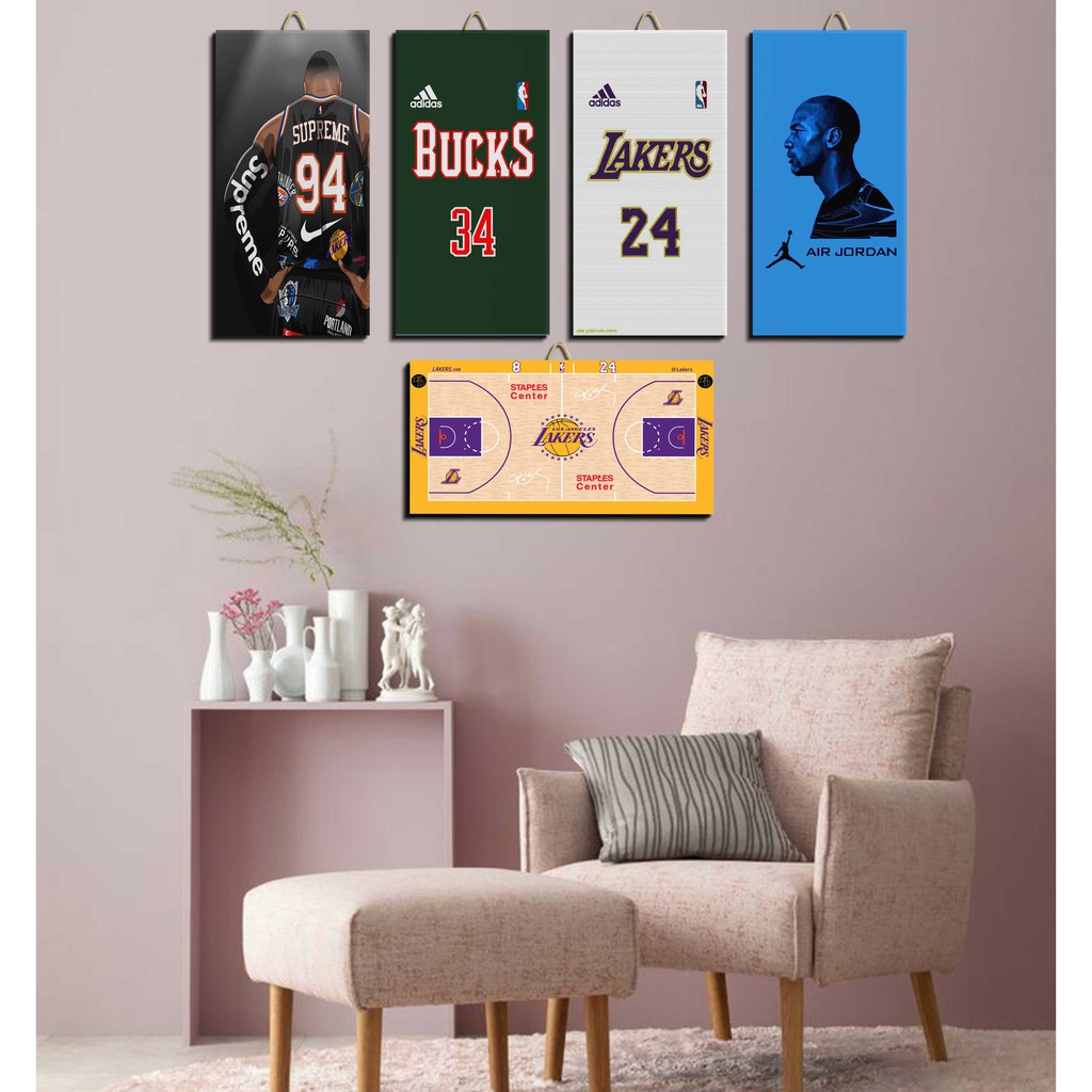 Hiasan dinding rumah NBA BASKET / Pajangan kamar / dekorasi dinding / dekorasi kamar /poster dinding