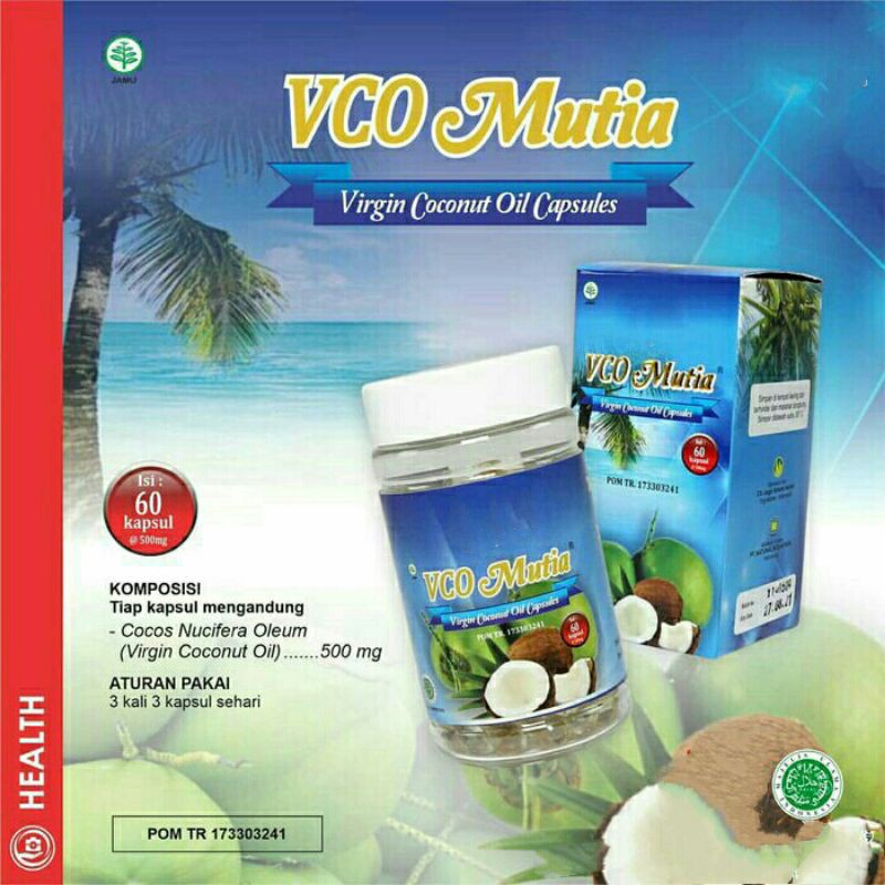 

Minyak VCO Mutia isi 60 kapsul