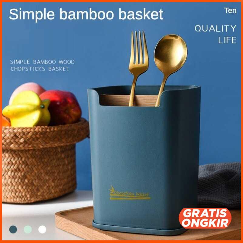 Rak Organizer Dapur Tempat Sendok Garpu HDH-210