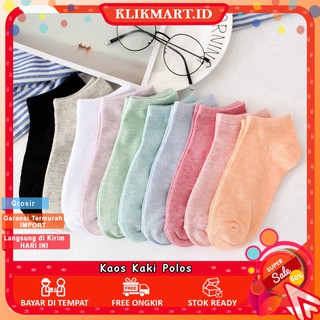 FYGALERY D060 KAOS KAKI POLOS KAOS KAKI BAHAN SPANDEK PLUS