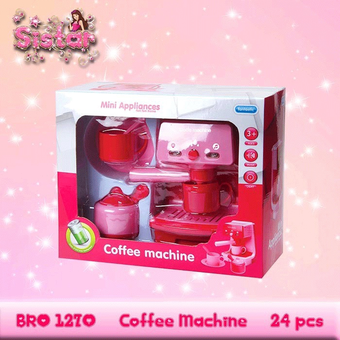 Mainan Anak Perempuan Mesin Kopi Mainan Coffee Machine BRO1270