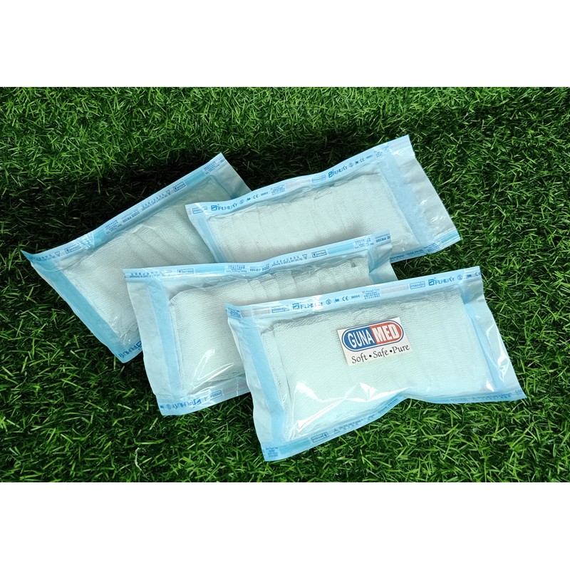 KASA STERIL UKURAN 5CM X 5CM  ISI 10PCS/POUCH