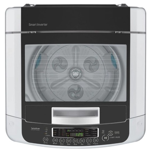 LG T2313VSPM Mesin Cuci 1 Tabung 13kg Top Loading - Smart Inverter dengan Pra Pencucian Otomatis