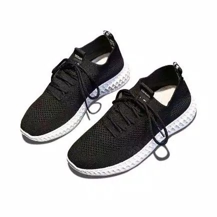 FASHION SALE TERMURAH !! SEPATU WANITA SPORT M-hitam