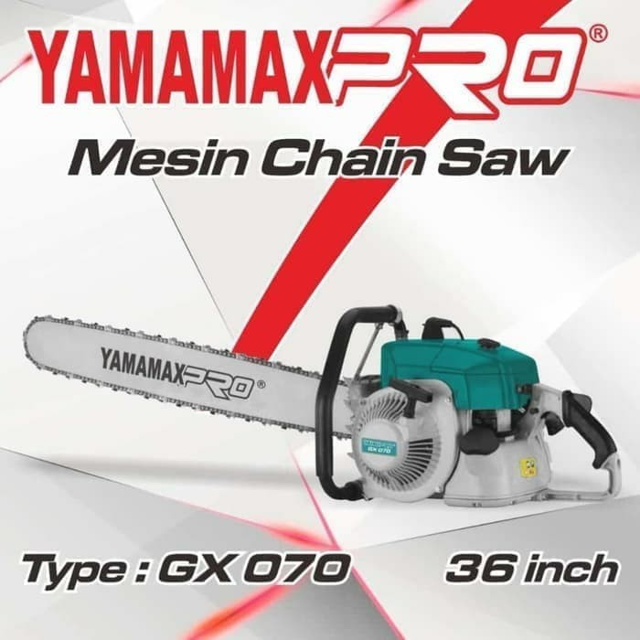 Mesin gergaji kayu Chain saw Yamamax GX 070 Japan GX070