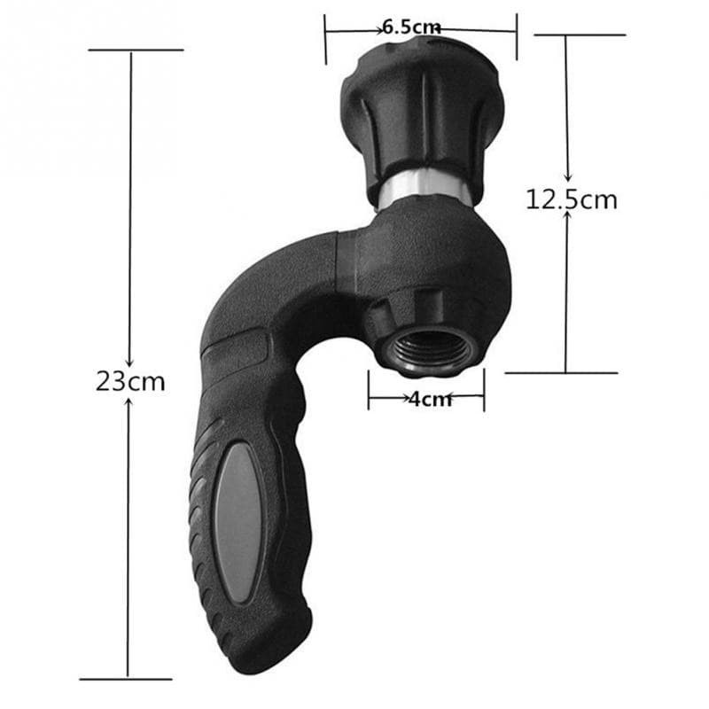 Kepala Semprotan Air Power 5/8 Powerful Nozzle - HG2469 - Black