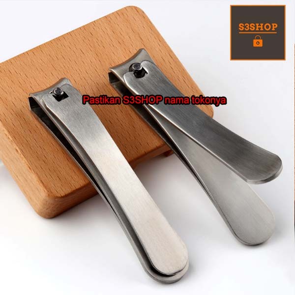 Gunting Kuku Besar Nail Clipper Cutter Potongan Kuku Stainless Steel