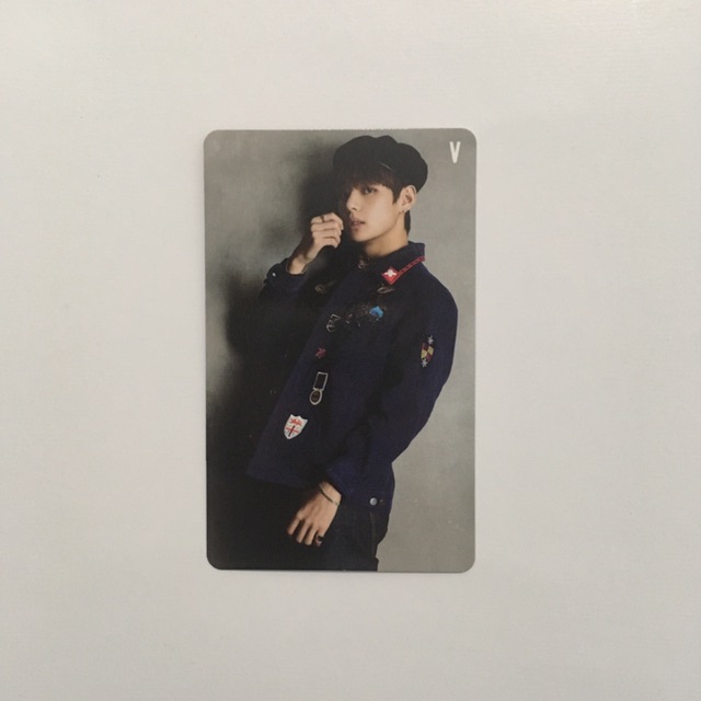 [Ready Stock] Official BTS PC / photocard V Kim Taehyung Run Album Japan