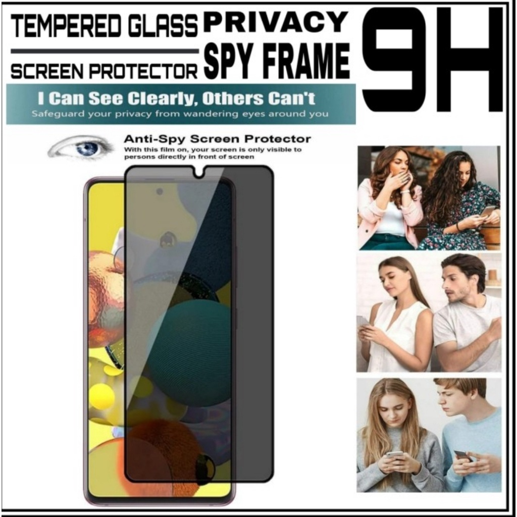 tempered glass anti spy privacy POCO F3 F4 X3 GT M3 M4 PRO M5 Xiaomi Redmi note 9 10 Pro anti gores kaca